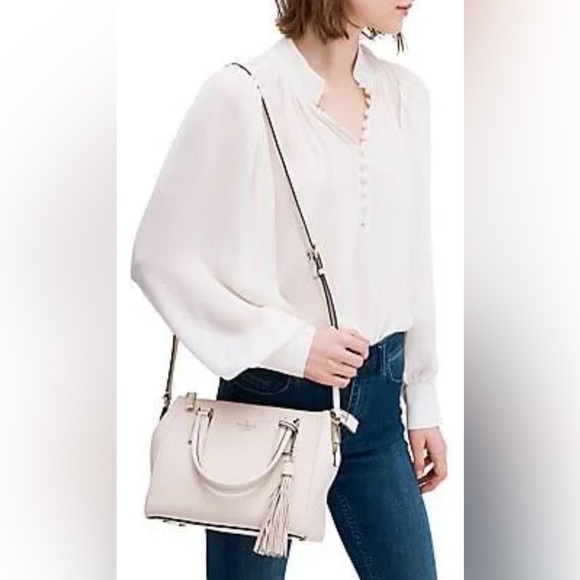 Kate Spade Naomi Leather Crossbody Satchel - Picture 2 of 13
